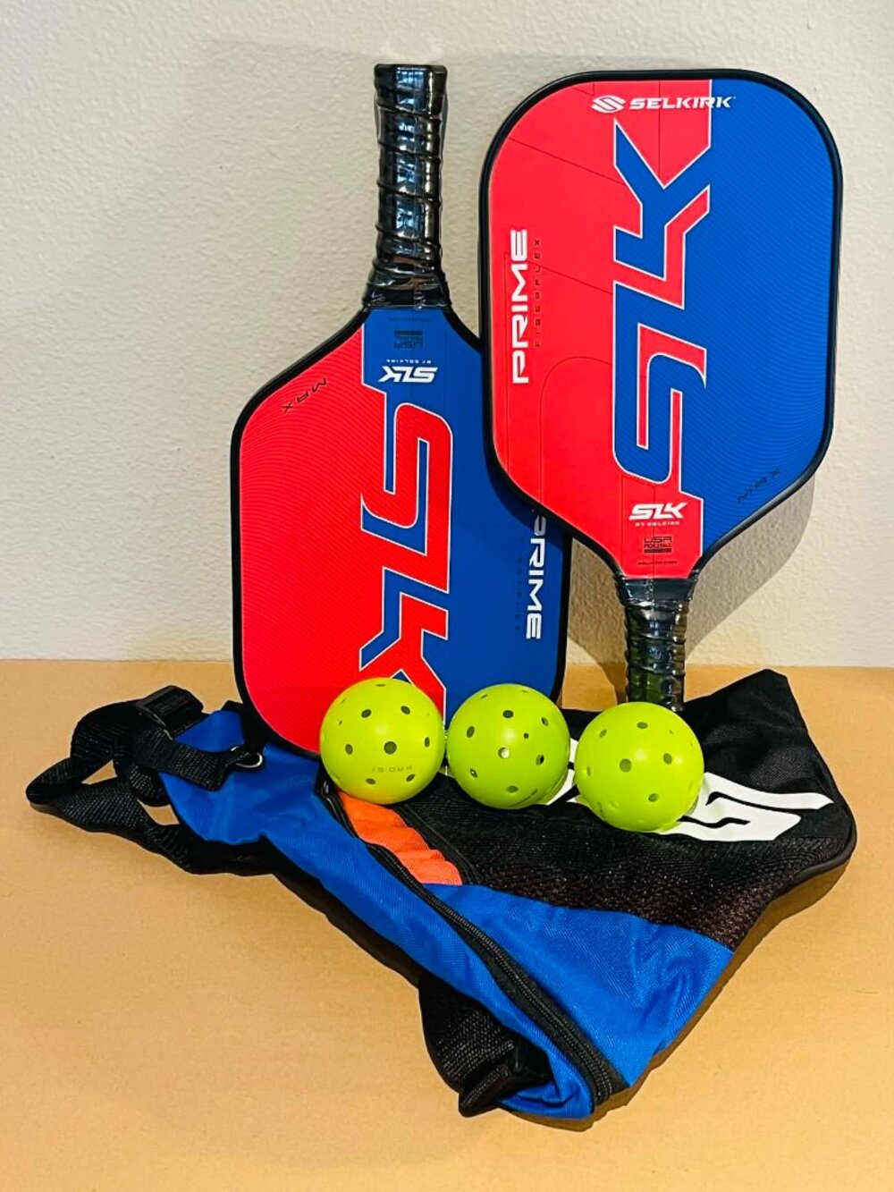 Selkirk SLK Prime Max Pickleball Bundle - Paddle Set - Performance Kit - BNIB